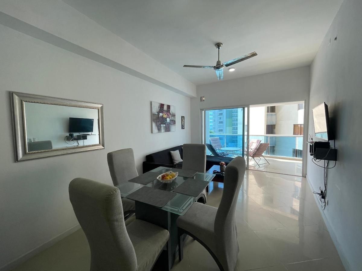 Lujoso A Un Minuto De La Playa Del Laguito, La Mejor Playa De De Indias Apartamento Cartagena